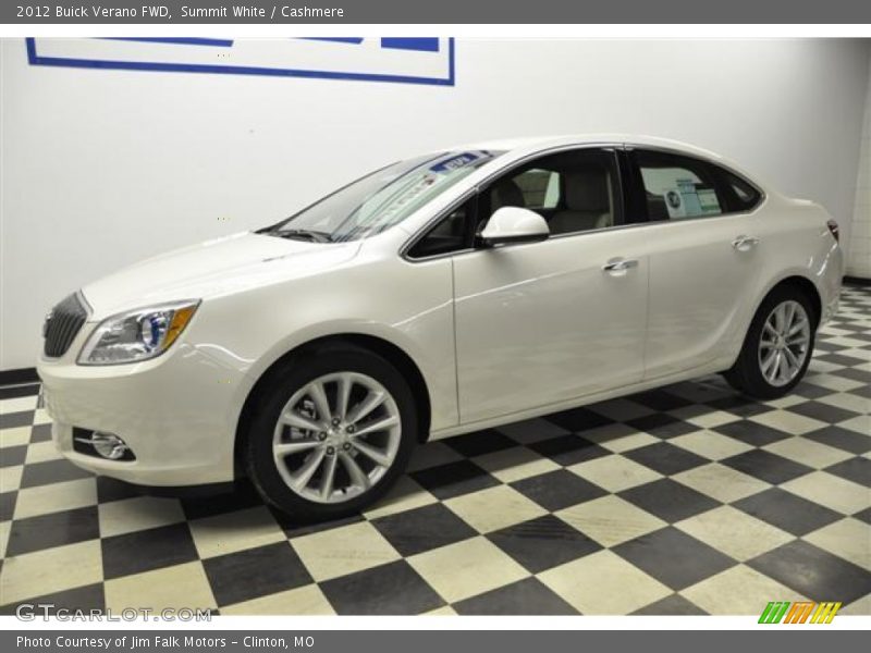 Summit White / Cashmere 2012 Buick Verano FWD