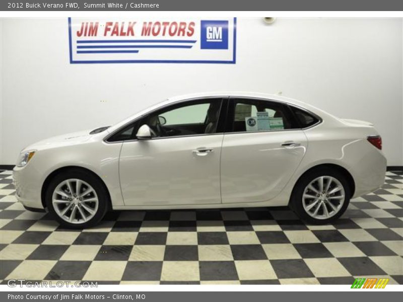 Summit White / Cashmere 2012 Buick Verano FWD