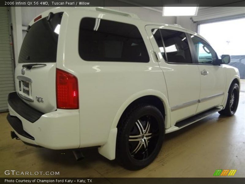 Tuscan Pearl / Willow 2006 Infiniti QX 56 4WD