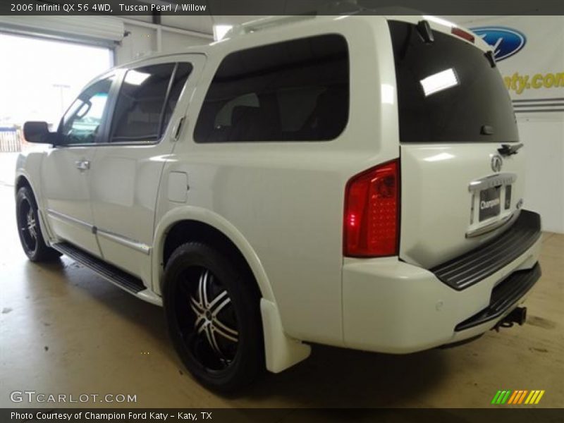 Tuscan Pearl / Willow 2006 Infiniti QX 56 4WD