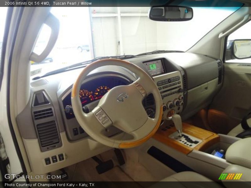 Tuscan Pearl / Willow 2006 Infiniti QX 56 4WD