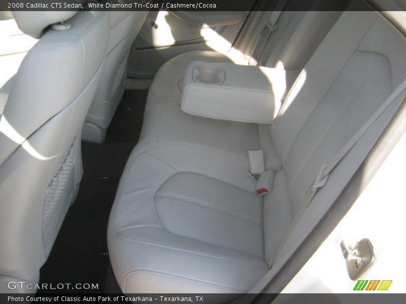 White Diamond Tri-Coat / Cashmere/Cocoa 2008 Cadillac CTS Sedan