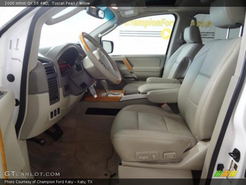 Tuscan Pearl / Willow 2006 Infiniti QX 56 4WD