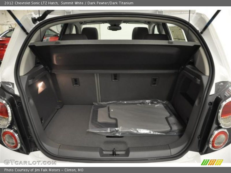 Summit White / Dark Pewter/Dark Titanium 2012 Chevrolet Sonic LTZ Hatch