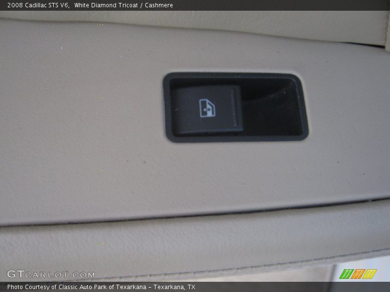 White Diamond Tricoat / Cashmere 2008 Cadillac STS V6