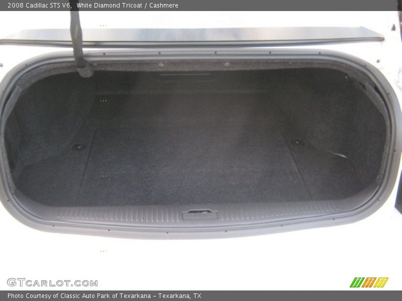 White Diamond Tricoat / Cashmere 2008 Cadillac STS V6