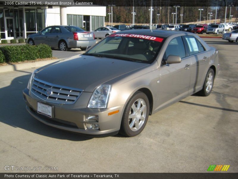 Radiant Bronze / Cashmere 2006 Cadillac STS V6