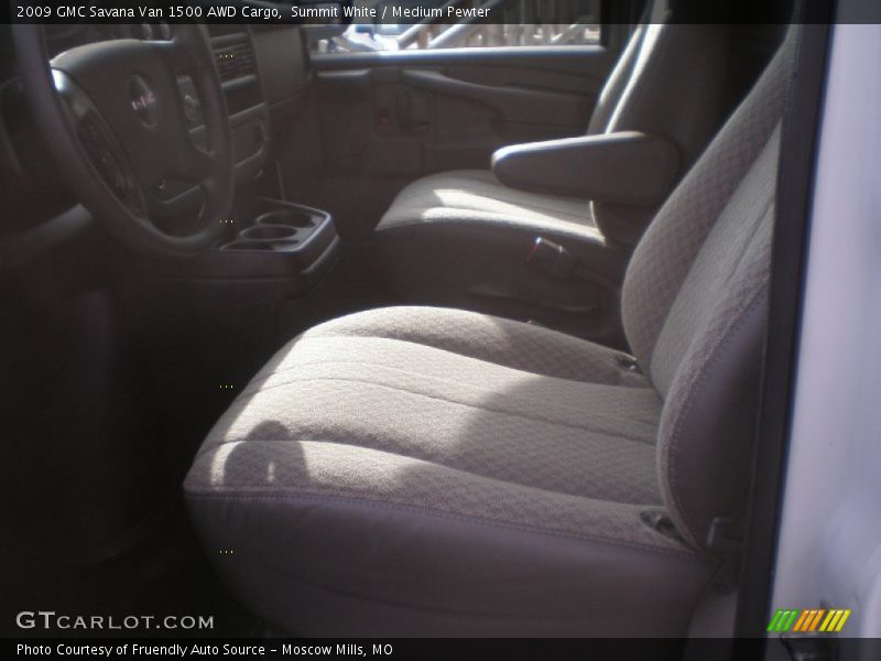 Summit White / Medium Pewter 2009 GMC Savana Van 1500 AWD Cargo