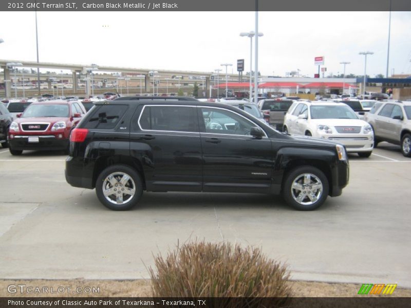 Carbon Black Metallic / Jet Black 2012 GMC Terrain SLT