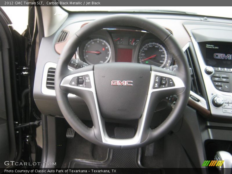 Carbon Black Metallic / Jet Black 2012 GMC Terrain SLT