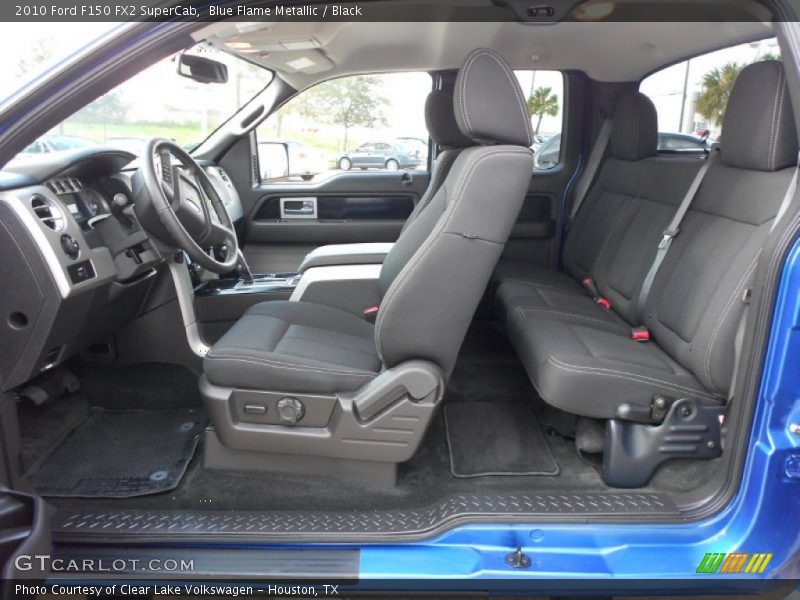  2010 F150 FX2 SuperCab Black Interior