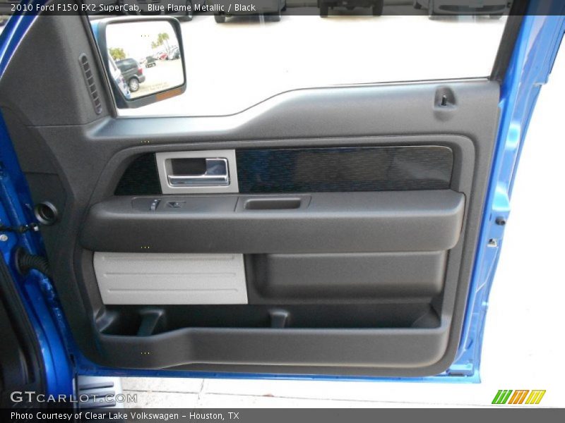 Blue Flame Metallic / Black 2010 Ford F150 FX2 SuperCab