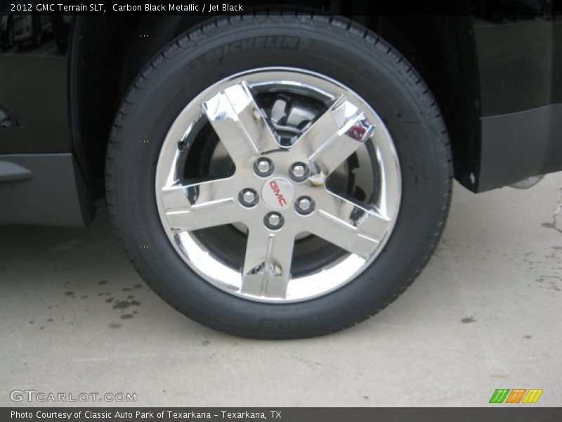 Carbon Black Metallic / Jet Black 2012 GMC Terrain SLT