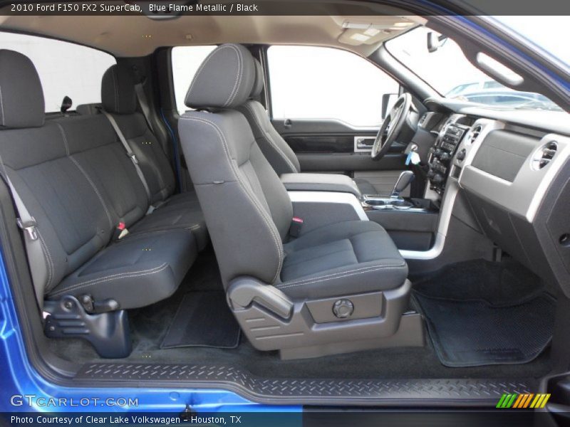  2010 F150 FX2 SuperCab Black Interior