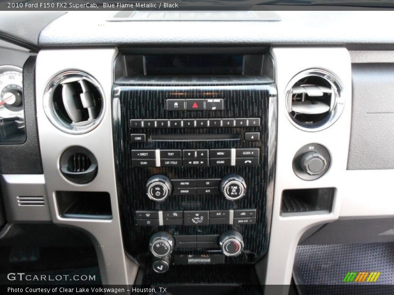 Blue Flame Metallic / Black 2010 Ford F150 FX2 SuperCab