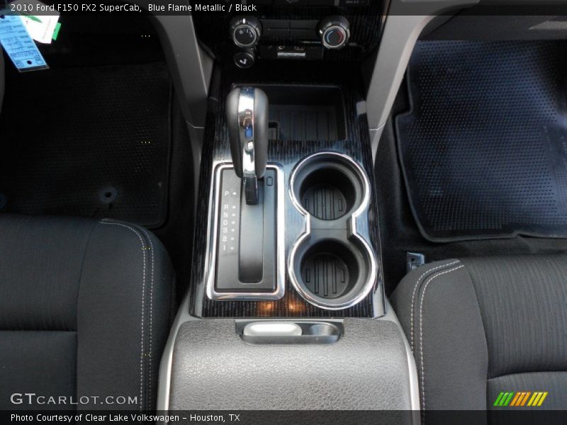 Blue Flame Metallic / Black 2010 Ford F150 FX2 SuperCab