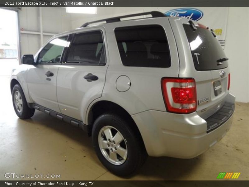 Ingot Silver Metallic / Charcoal Black 2012 Ford Escape XLT