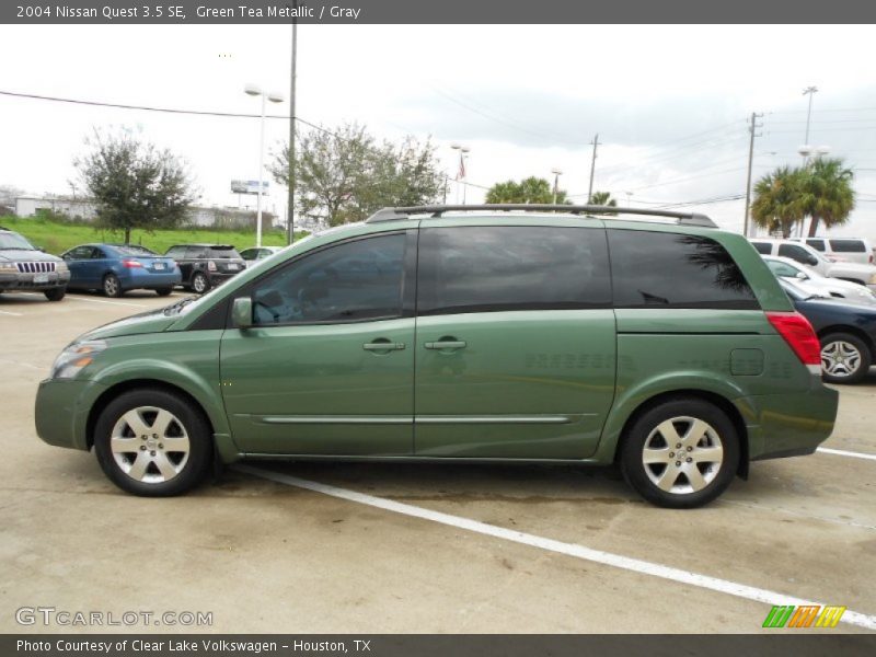 Green Tea Metallic / Gray 2004 Nissan Quest 3.5 SE