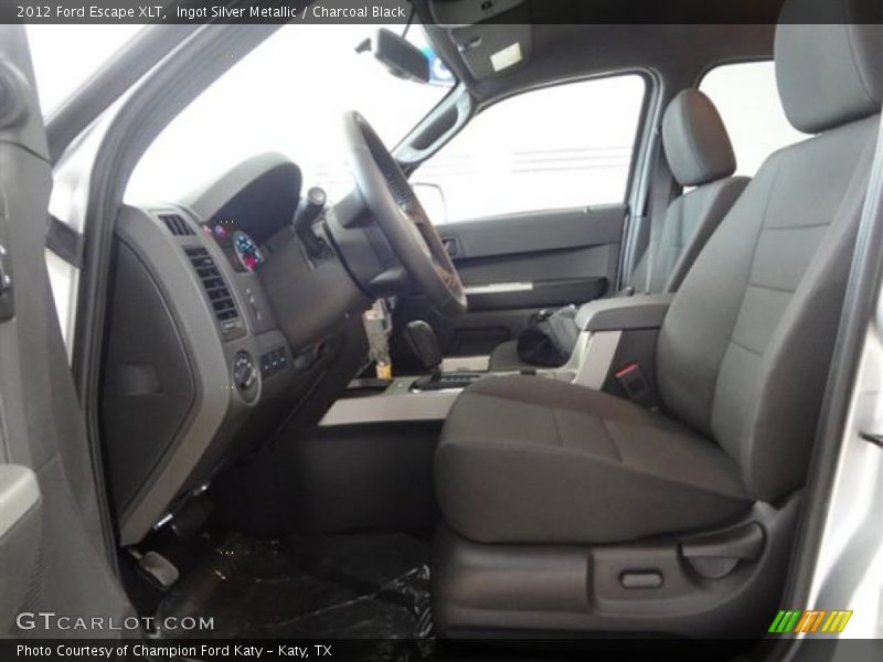 Ingot Silver Metallic / Charcoal Black 2012 Ford Escape XLT