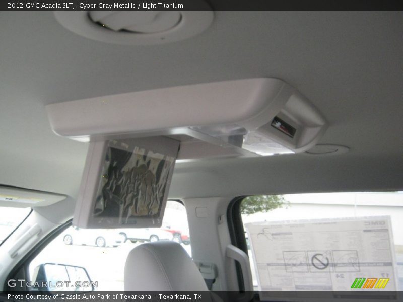 Cyber Gray Metallic / Light Titanium 2012 GMC Acadia SLT