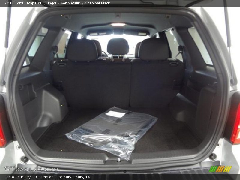 Ingot Silver Metallic / Charcoal Black 2012 Ford Escape XLT