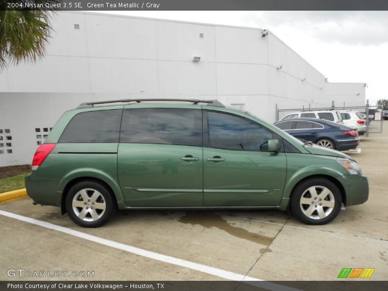 Green Tea Metallic / Gray 2004 Nissan Quest 3.5 SE