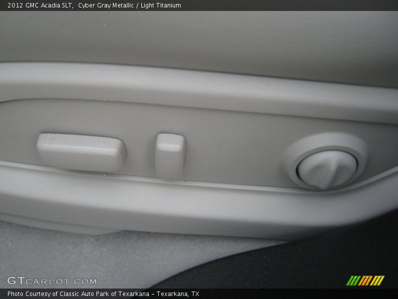 Cyber Gray Metallic / Light Titanium 2012 GMC Acadia SLT