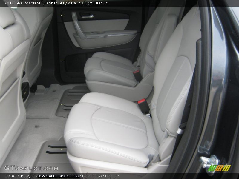 Cyber Gray Metallic / Light Titanium 2012 GMC Acadia SLT