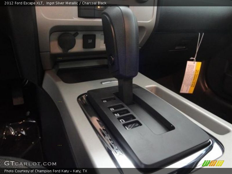 Ingot Silver Metallic / Charcoal Black 2012 Ford Escape XLT