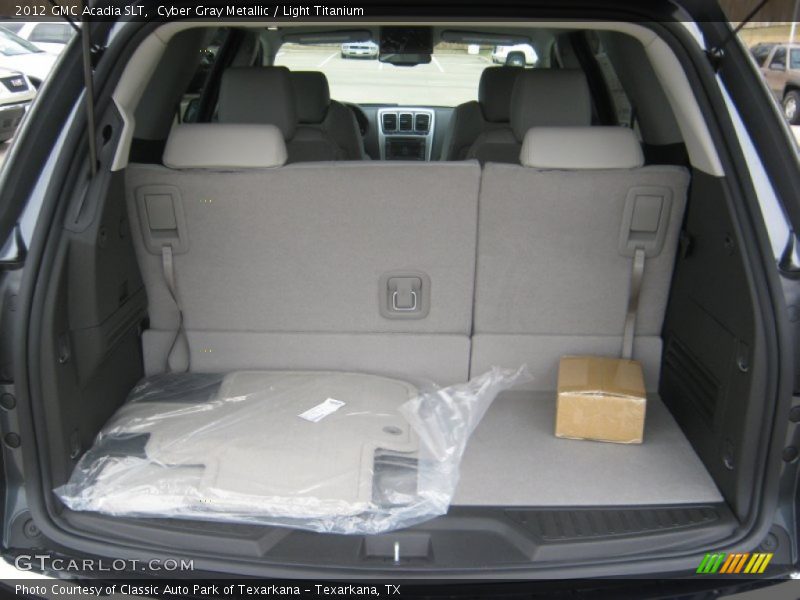 Cyber Gray Metallic / Light Titanium 2012 GMC Acadia SLT