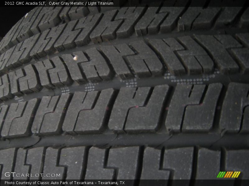 Cyber Gray Metallic / Light Titanium 2012 GMC Acadia SLT