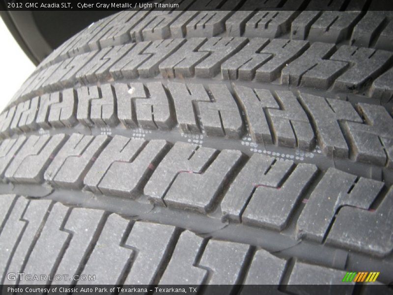 Cyber Gray Metallic / Light Titanium 2012 GMC Acadia SLT