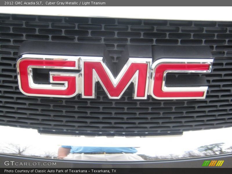 Cyber Gray Metallic / Light Titanium 2012 GMC Acadia SLT