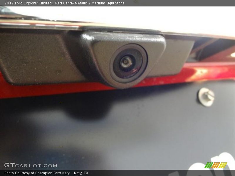 Red Candy Metallic / Medium Light Stone 2012 Ford Explorer Limited