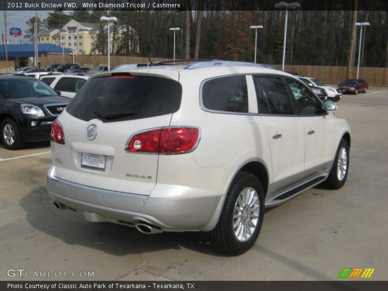 White Diamond Tricoat / Cashmere 2012 Buick Enclave FWD