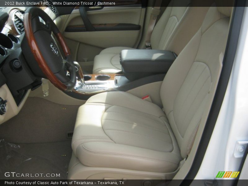 White Diamond Tricoat / Cashmere 2012 Buick Enclave FWD