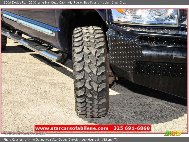 Patriot Blue Pearl / Medium Slate Gray 2009 Dodge Ram 2500 Lone Star Quad Cab 4x4