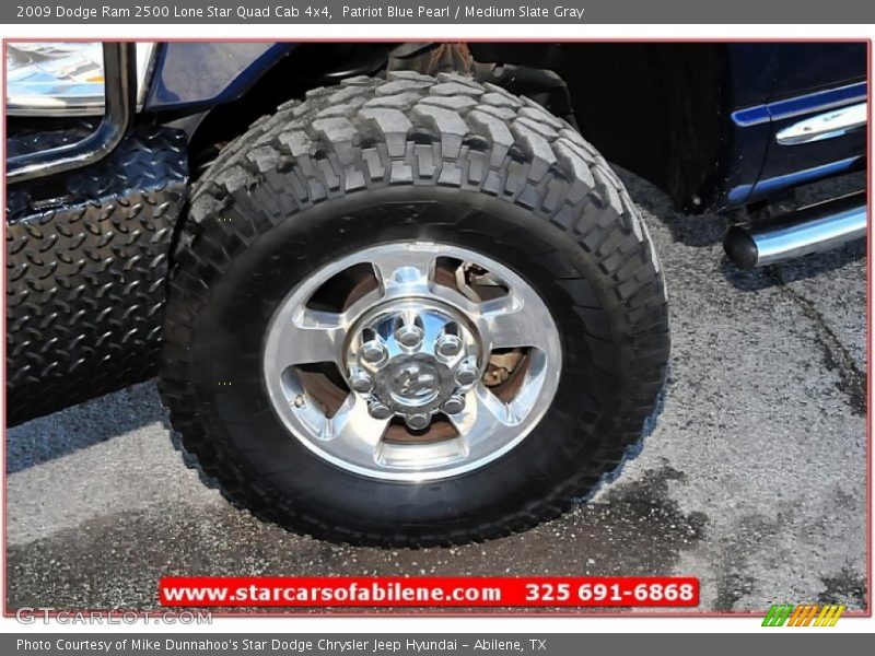 Patriot Blue Pearl / Medium Slate Gray 2009 Dodge Ram 2500 Lone Star Quad Cab 4x4