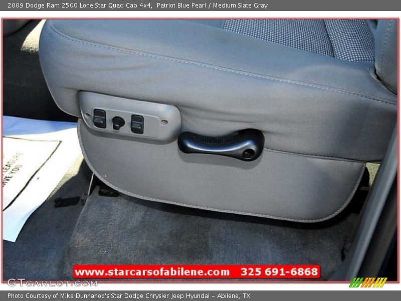 Patriot Blue Pearl / Medium Slate Gray 2009 Dodge Ram 2500 Lone Star Quad Cab 4x4