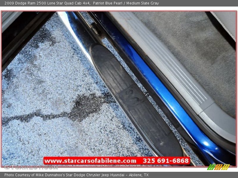 Patriot Blue Pearl / Medium Slate Gray 2009 Dodge Ram 2500 Lone Star Quad Cab 4x4
