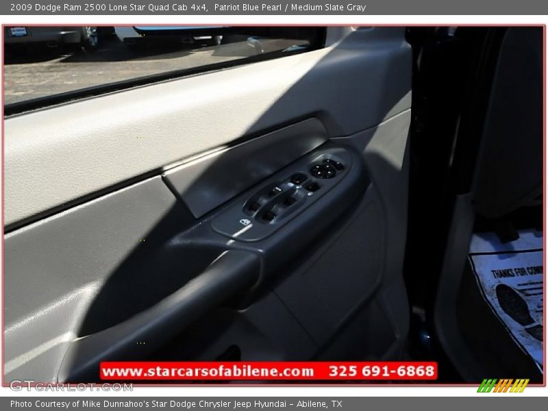 Patriot Blue Pearl / Medium Slate Gray 2009 Dodge Ram 2500 Lone Star Quad Cab 4x4