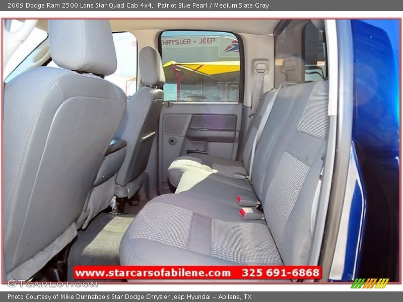 Patriot Blue Pearl / Medium Slate Gray 2009 Dodge Ram 2500 Lone Star Quad Cab 4x4
