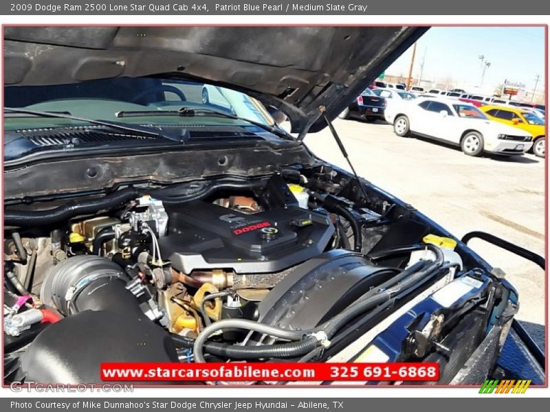 Patriot Blue Pearl / Medium Slate Gray 2009 Dodge Ram 2500 Lone Star Quad Cab 4x4