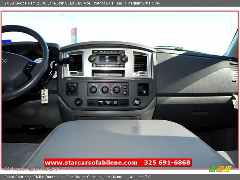 Patriot Blue Pearl / Medium Slate Gray 2009 Dodge Ram 2500 Lone Star Quad Cab 4x4