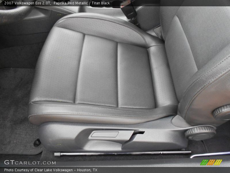 Paprika Red Metallic / Titan Black 2007 Volkswagen Eos 2.0T