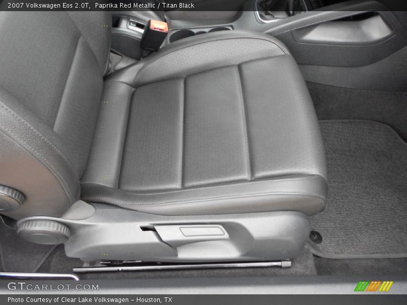 Paprika Red Metallic / Titan Black 2007 Volkswagen Eos 2.0T