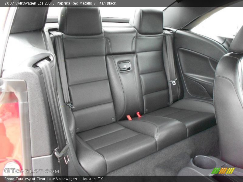 Paprika Red Metallic / Titan Black 2007 Volkswagen Eos 2.0T