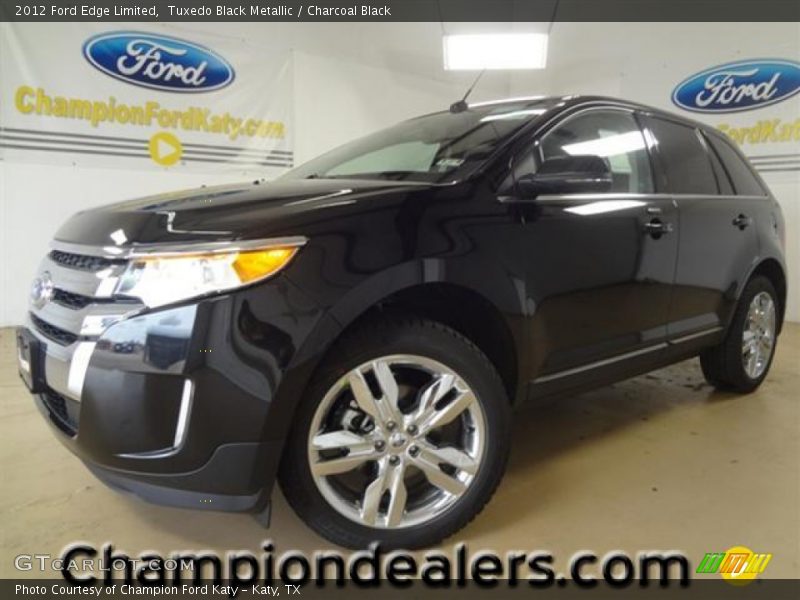 Tuxedo Black Metallic / Charcoal Black 2012 Ford Edge Limited