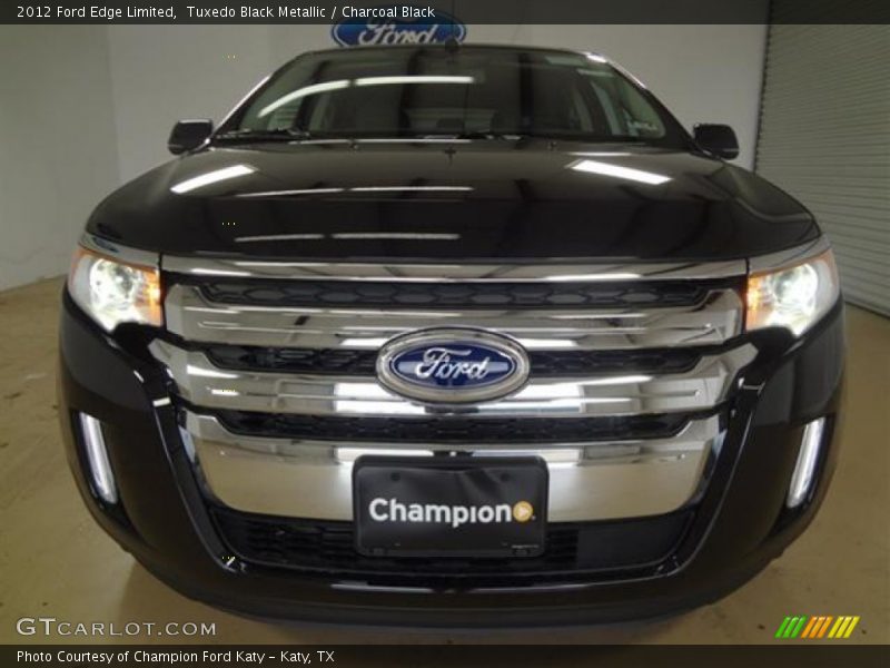 Tuxedo Black Metallic / Charcoal Black 2012 Ford Edge Limited