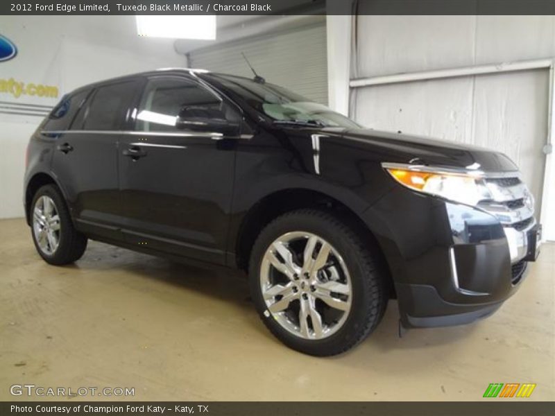 Tuxedo Black Metallic / Charcoal Black 2012 Ford Edge Limited